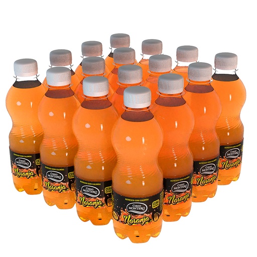 [240124] Orange Zero Calorie Soft Drink Box of 16 bottles of 330ml