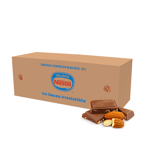 Helado Sabor Chocolate Almendrado
