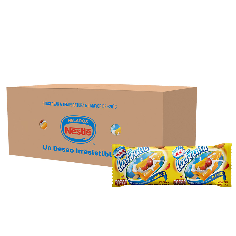 Paleta La Frutta Mango- caja x 33 unidades