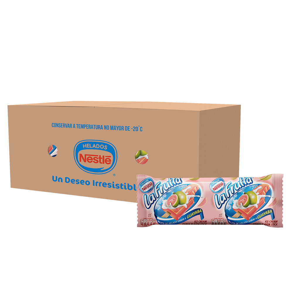 La Frutta Guava Popsicles- box x 33 units