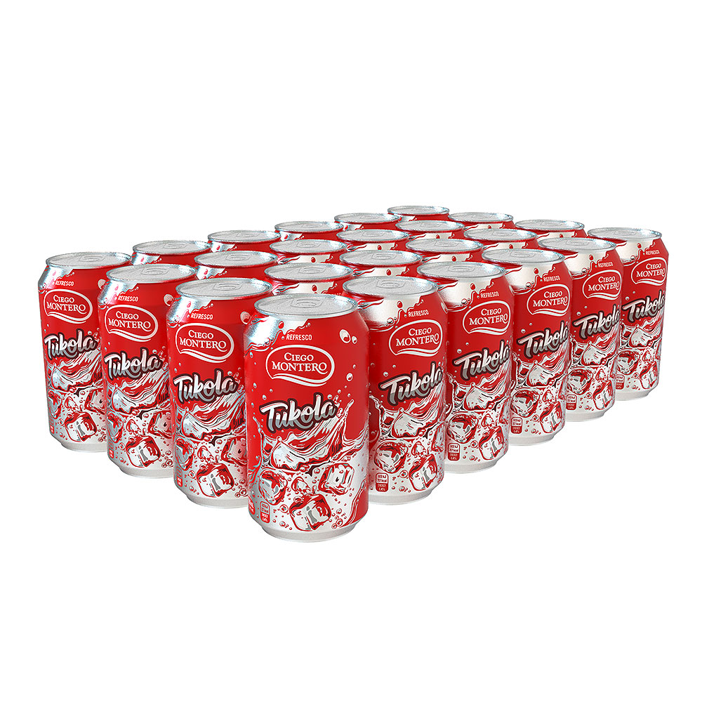 Refresco Tukola Caja de 24 latas de 355ml