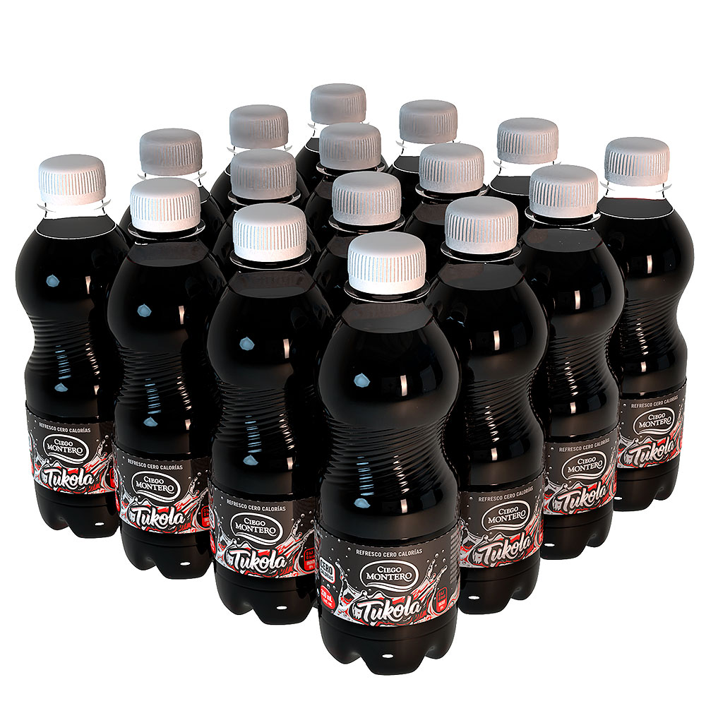 Tukola Zero Calorie Soft Drink Box of 16 bottles of 330ml