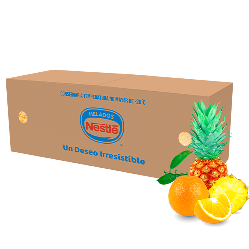 Orange Pineapple Flavor Ice Cream