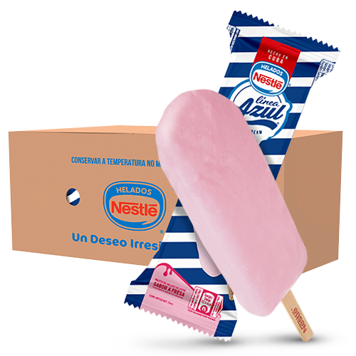 Paleta Línea Azul Fresa