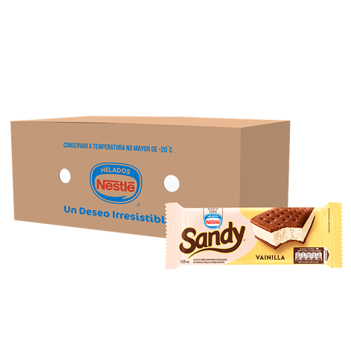 Sandy Ice Cream Sandwich, Vanilla Flavor 