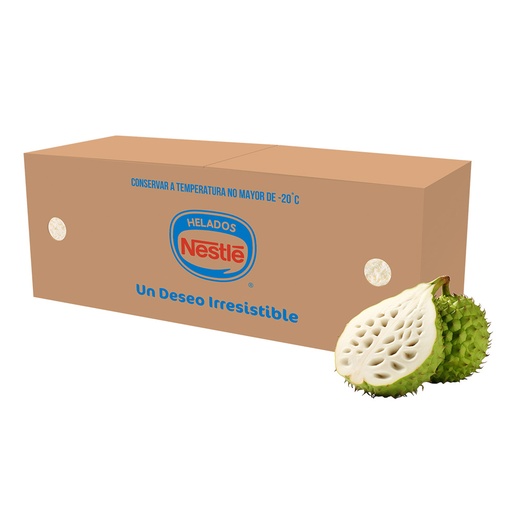 [08465] Soursop flavor ice cream, 4,5 liter tub